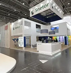 Double decker exhibition stand
