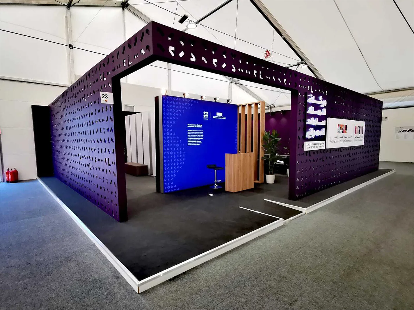exhibition stand in Poland