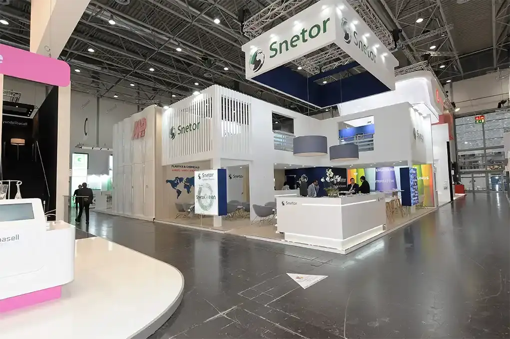 Custom exhibition stand design and build by RADON Exhibitions